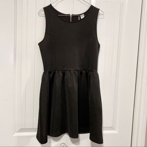H&M Divided Black Skater Dress